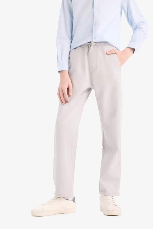 Resim Defacto Erkek Çocuk  Kanvas Pantolon D5859A8GR296