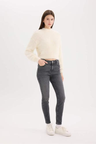 Resim Defacto Kadın Jean Pantolon D5047AXNM36