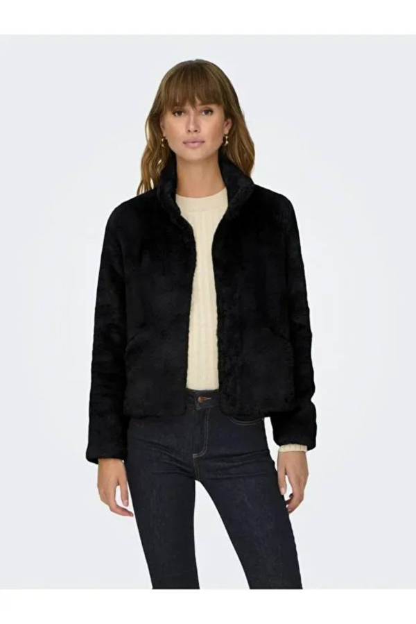 Resim Only Onlnewvida Life Faux Fur Jacket Otw Cc Kadın Mont 15295423