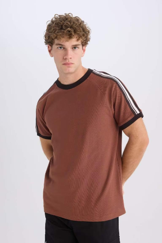 Resim Defacto Erkek  T-shirt C2563AXBN326