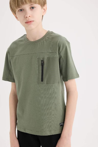 Resim Defacto Erkek Çocuk T-shirt Takım E2820A8KH493