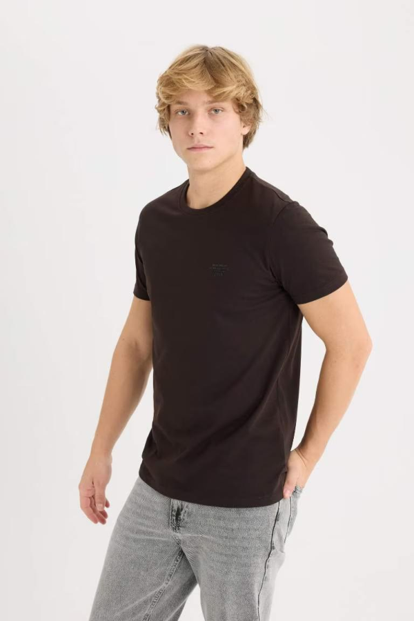Resim Defacto Erkek  T-shirt D5567AXBN337
