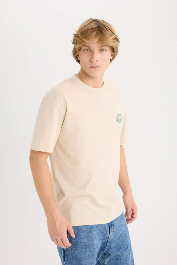 Resim Defacto Erkek  T-shirt D7815AXBG702