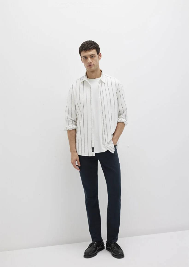 Resim Mavi Jake Collegiate Erkek Kanvas Pantolon M0042285237