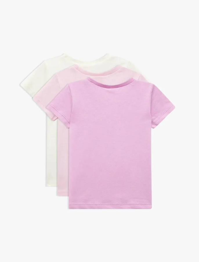 Resim Koton Kız Bebek T-shirt 5SMG10121AK