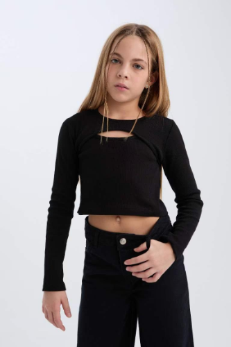 Resim Defacto Kız Çocuk Sweat D0705A8BK81