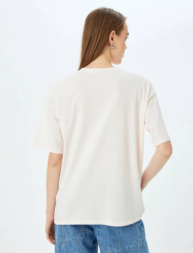 Resim Koton Kadın T-shirt 5SAL10091IK