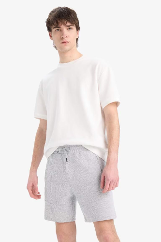 Resim Defacto Erkek  Penye Şort W7965AZ/GR362