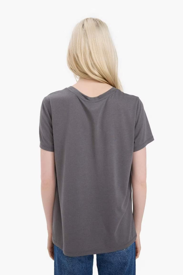 Resim Defacto Kadın T-shirt E5145AX/GR47