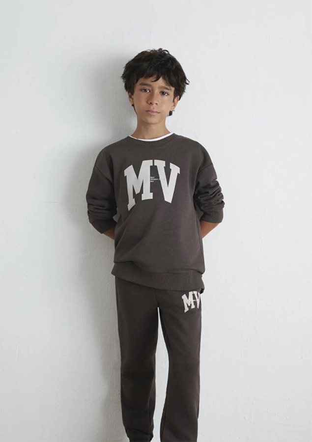 Resim Mavi Mv Logo Erkek Çocuk Sweat M6S10054-71593