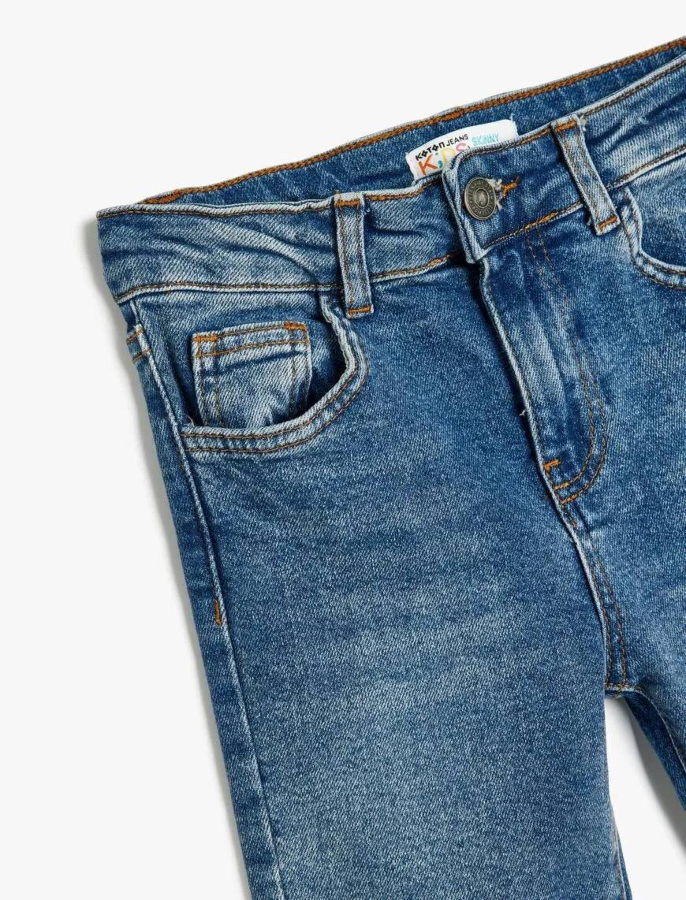Resim Koton Erkek Çocuk Jean Pantolon 5WKB40026TD