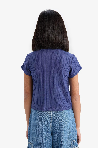 Resim Defacto Kız Çocuk  T-shirt Z7794A6/PR498