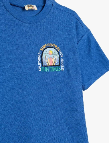 Resim Koton Erkek Çocuk T-shirt 5SKB10214TK