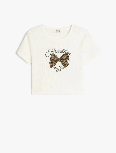 Resim Koton Kız Çocuk T-shirt 5SKG10273AK