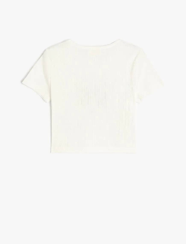 Resim Koton Kız Çocuk T-shirt 5SKG10273AK