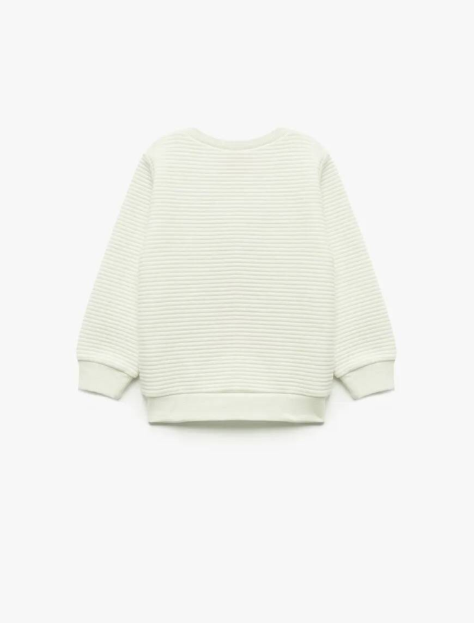 Resim Koton Kız Bebek Sweat 6Wmg10008Ak