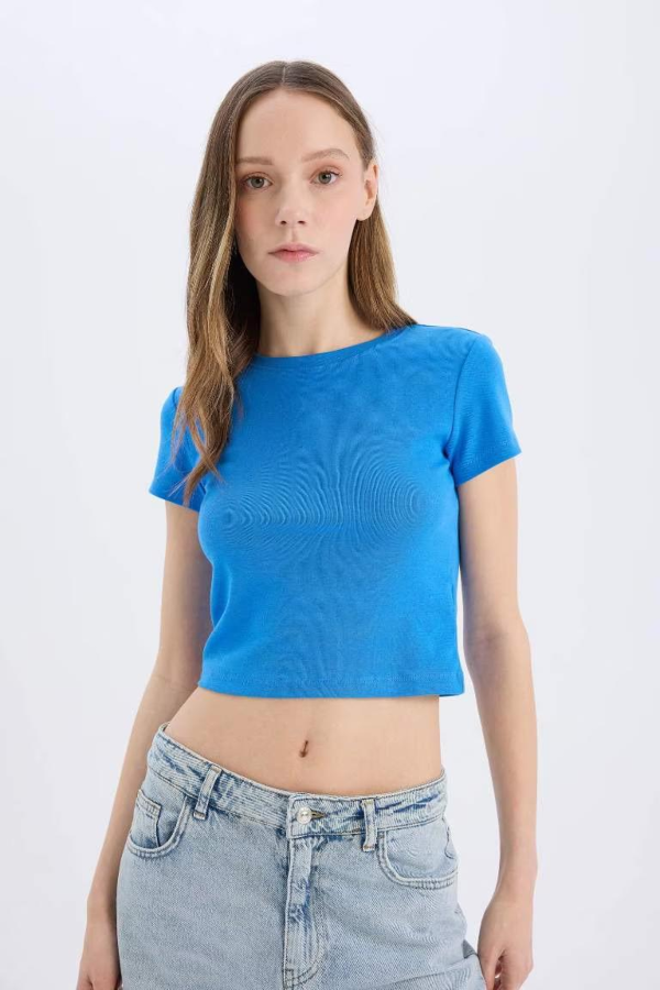 Resim Defacto Kadın T-shirt E0288AX/BE758