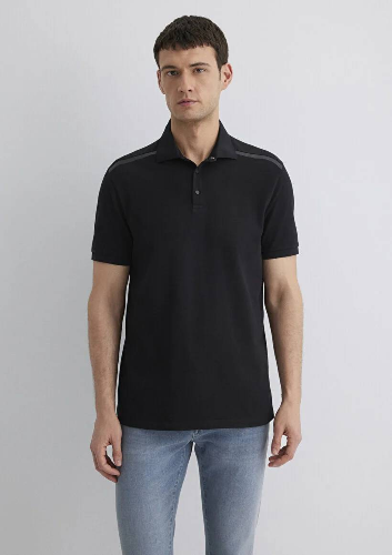 Resim Mavi Regular Erkek  T-shirt M0611536-900