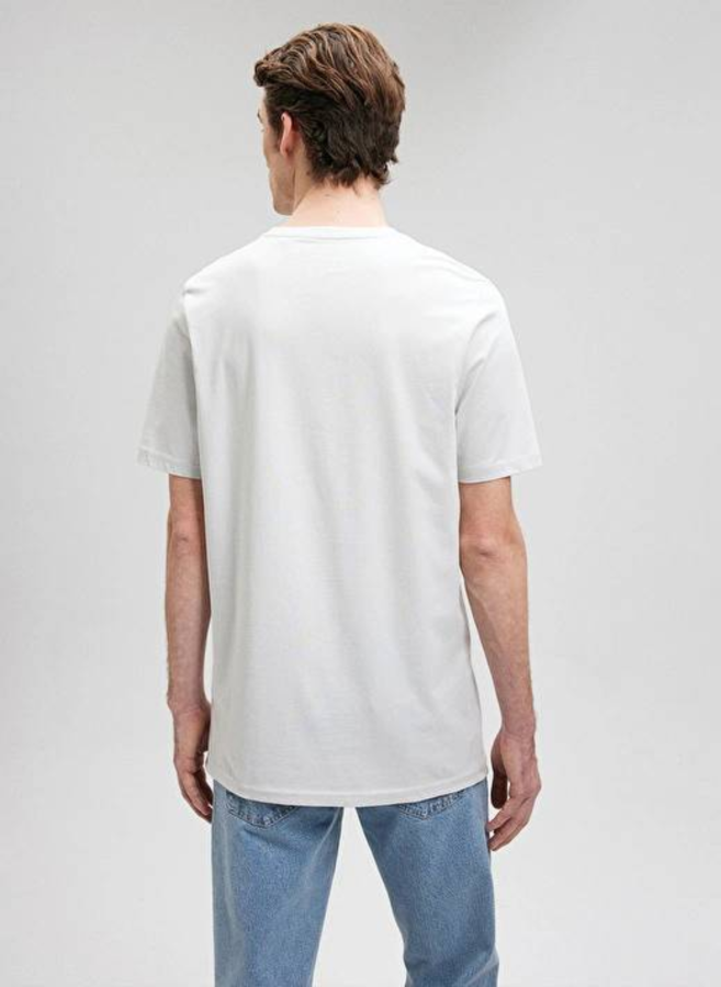 Resim Mavi İstanbul Baskılı Erkek T-Shirt M0611789-80618