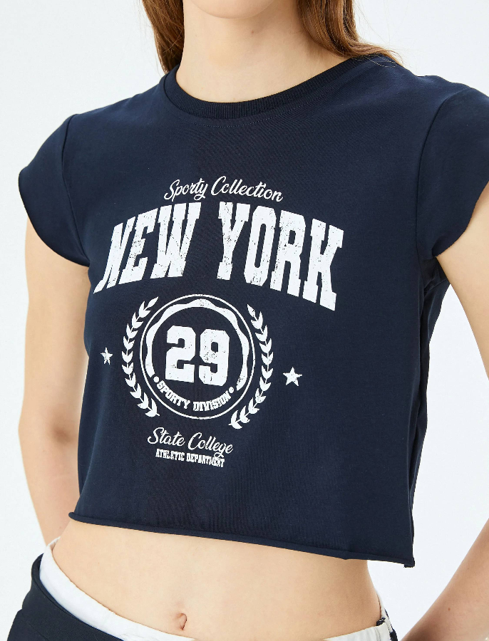 Resim Koton Kadın T-shirt 5SAL10112IK