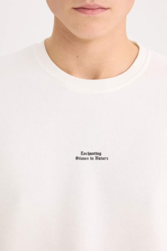 Resim Defacto Erkek  T-shirt D6946AXER105