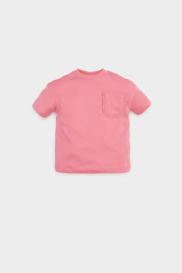 Resim Defacto Kız Bebek Kısa Kol T-shirt B7543A5PN280