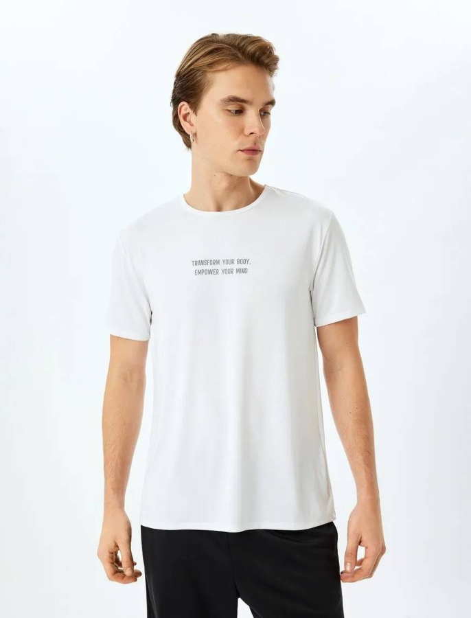 Resim Koton Erkek T-shirt 5SAM10019NK