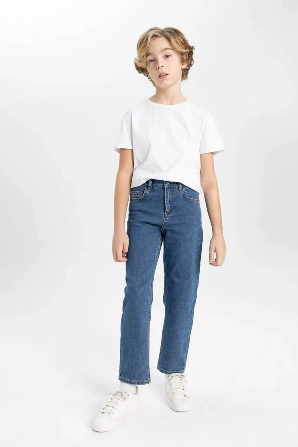 Resim Defacto Erkek Çocuk Jean Pantolon B5557A8NM28