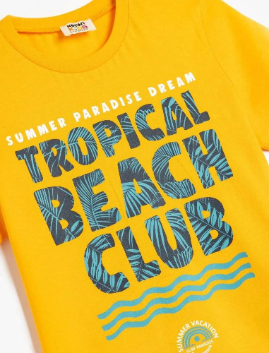 Resim Koton Erkek Çocuk  T-shirt 5SKB10104TK