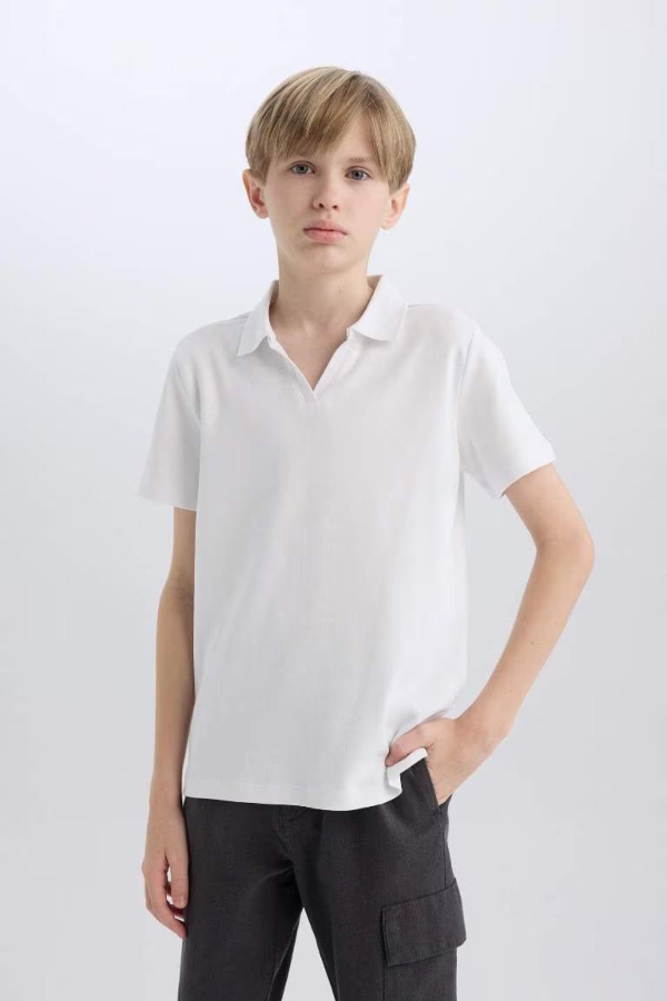 Resim Defacto Erkek Çocuk Kısa Kol T-shirt D7755A8WT34
