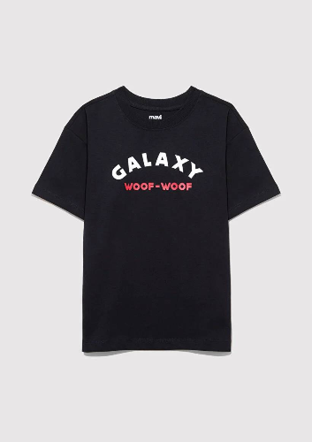 Resim Mavi Astro Dogs Baskılı Erkek Çocuk T-Shirt M6610253-900