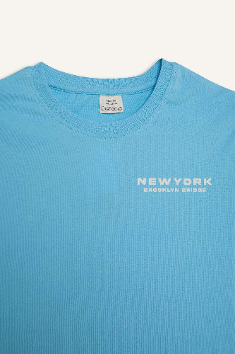 Resim Defacto Erkek Çocuk Kısa Kol T-shirt E0102A8BE500