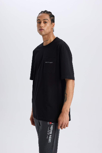 Resim Defacto Erkek  T-shirt E0067AXBK81