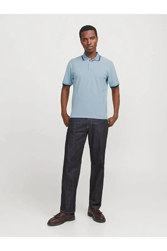 Resim Jack & Jones Jprblualves Ss Polo Noos Erkek T-shirt 12274681