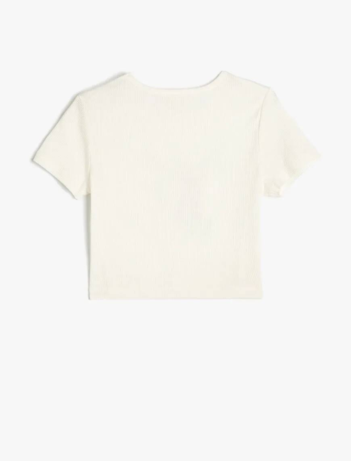 Resim Koton Kız Çocuk T-shirt 5SKG10235AK