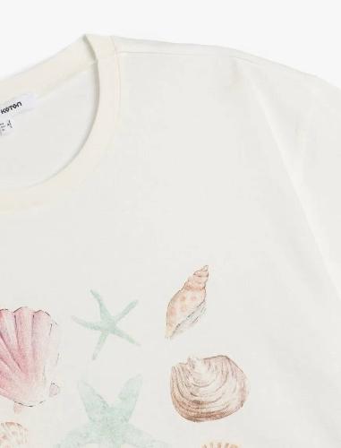 Resim Koton Kadın T-shirt 5SAL10252IK