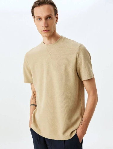 Resim Koton Erkek T-shirt 5SAM10039HK