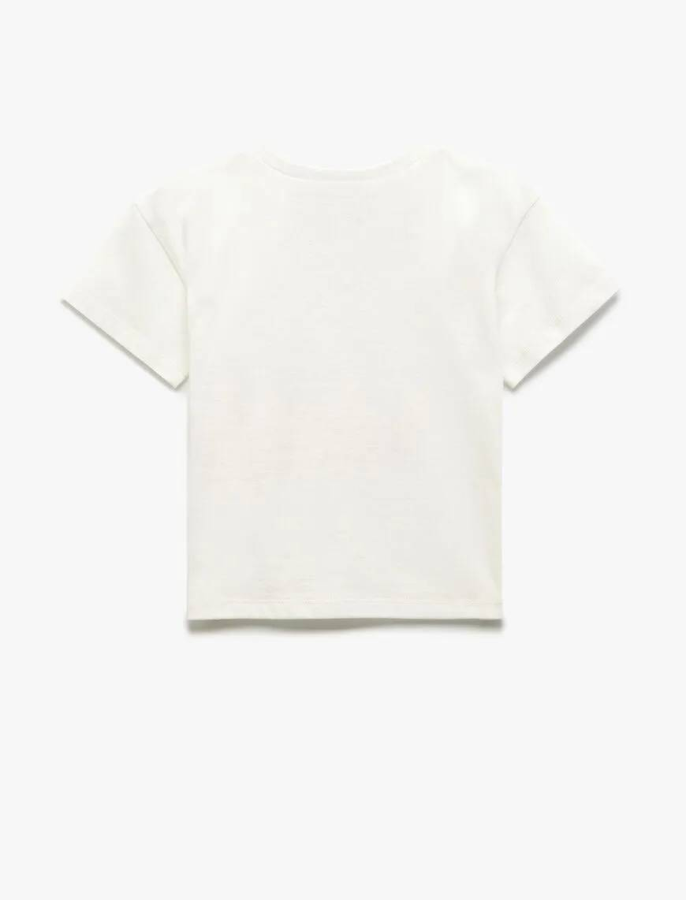 Resim Koton Kız Çocuk T-shirt 5SKG10108AK