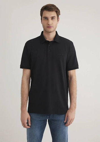 Resim Mavi Polo Erkek T-Shirt M0612520-900