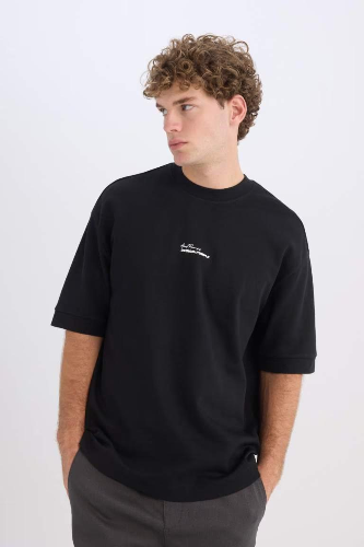 Resim Defacto Erkek  T-shirt D5496AXBK81