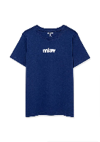 Resim Mavi Erkek Çocuk T-shirt