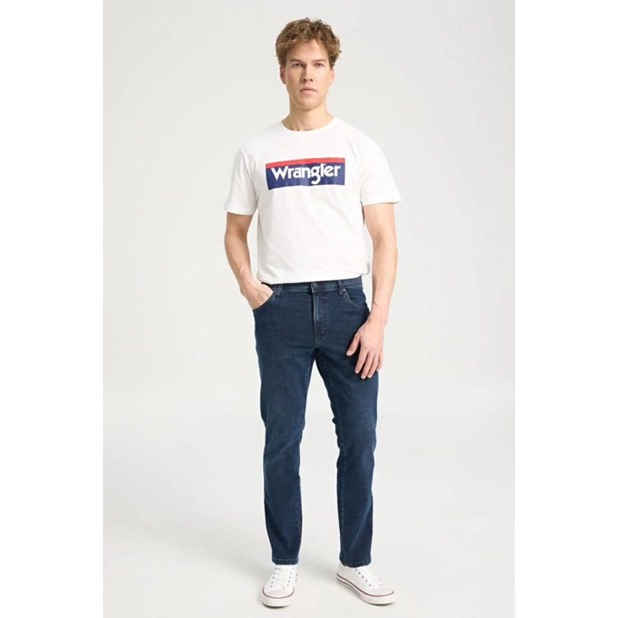 Resim Wrangler Texas Slim  Erkek Jean Pantolon W12S010396