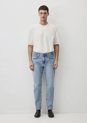 Resim Mavi Tapered Erkek  Jean Pantolon M0010172-89642
