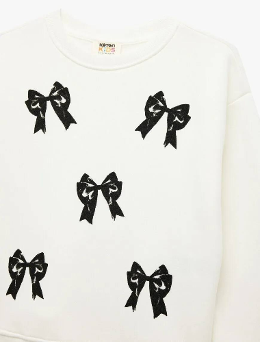 Resim Koton Kız Çocuk Sweat 6Wkg10211Ak