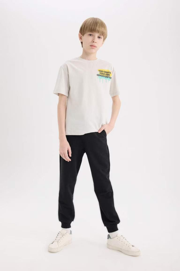 Resim Defacto Erkek Çocuk Kısa Kol T-shirt D9288A8GR503