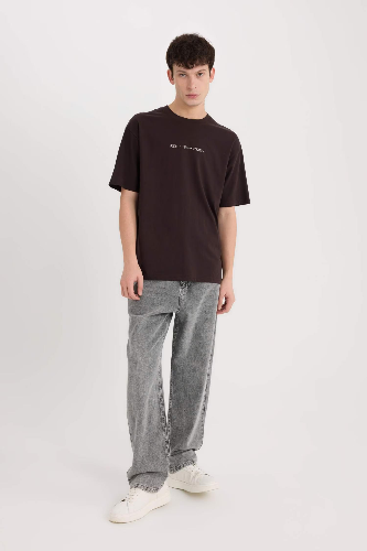 Resim Defacto Erkek  T-shirt D9843AXBN337
