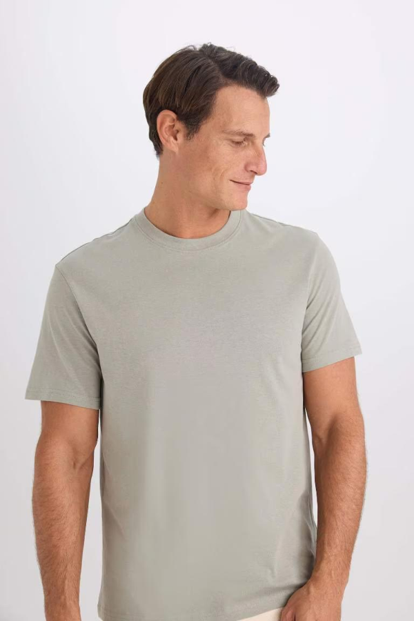 Resim Defacto Erkek  T-shirt V7699AZGR321