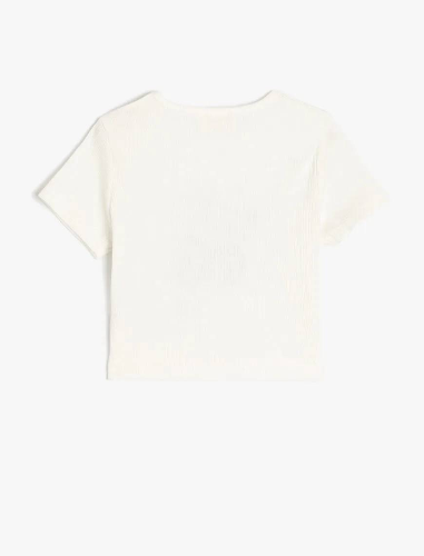 Resim Koton Kız Çocuk T-shirt 5SKG10241AK