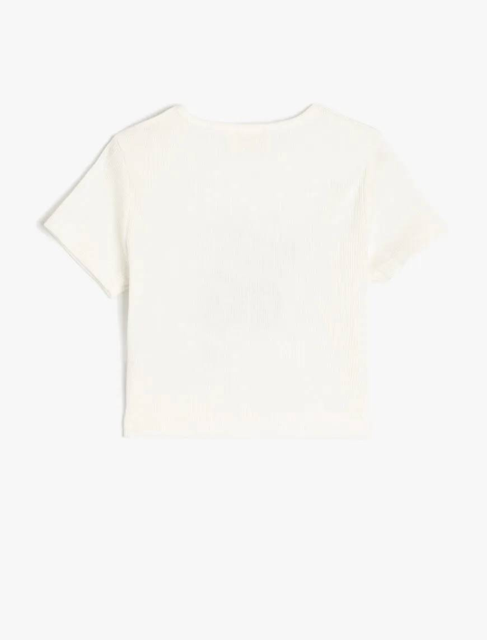 Resim Koton Kız Çocuk T-shirt 5SKG10241AK