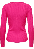 Resim Only Onlibi Ls Rib Loose V-Neck Cc Knt Kadın Kazak 15351121